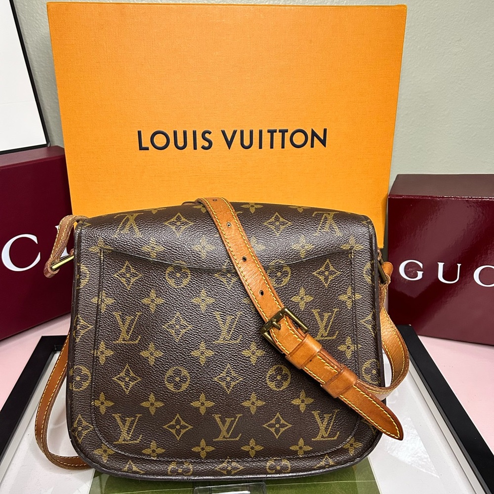 Louis Vuitton Monogram St. Cloud Crossbody Shoulder Bag Vintage - Picture 2 of 12
